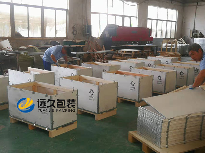 包裝木箱的端面箱體也是受力主體之一